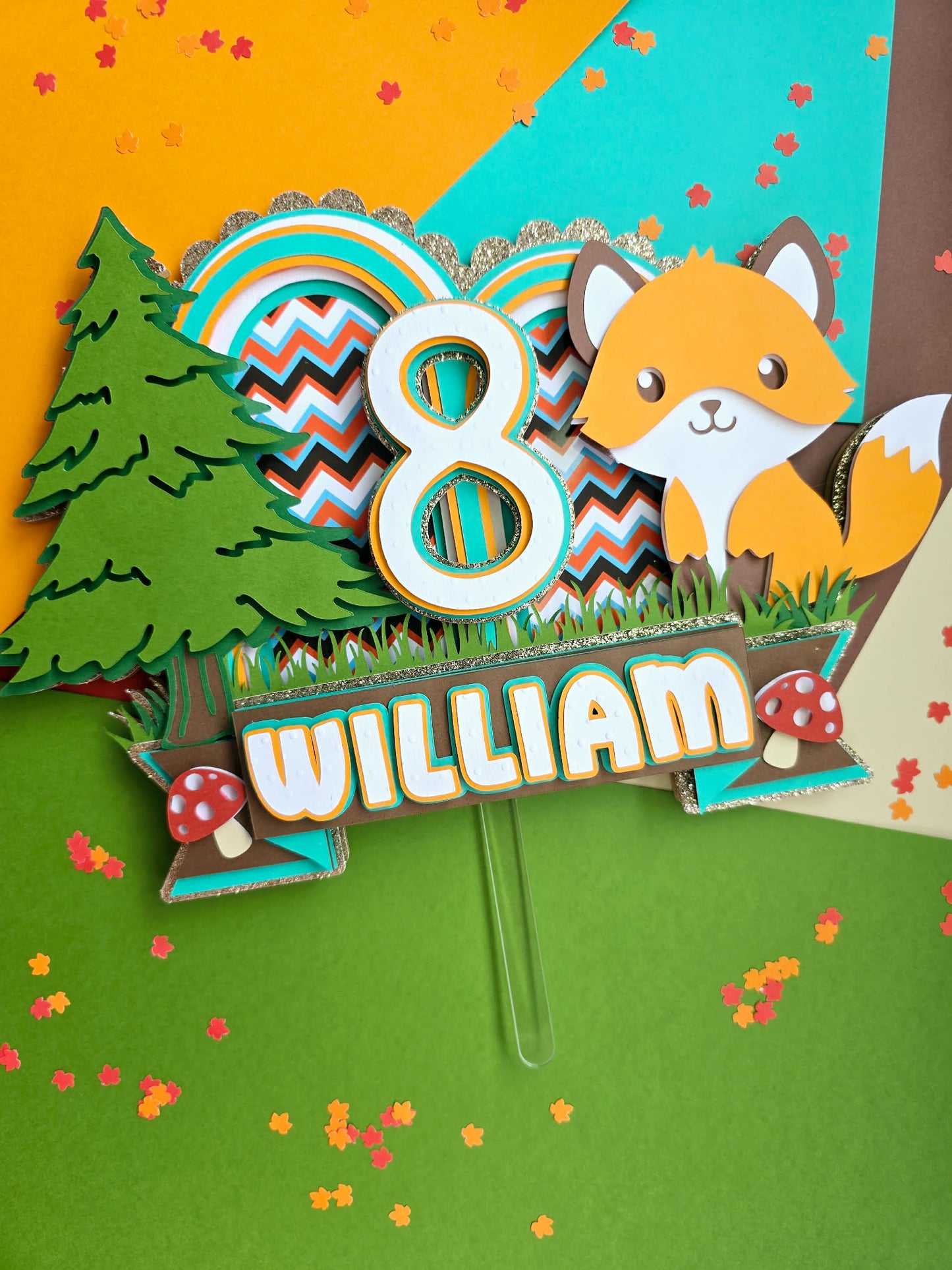 Cake Topper Petit Renard
