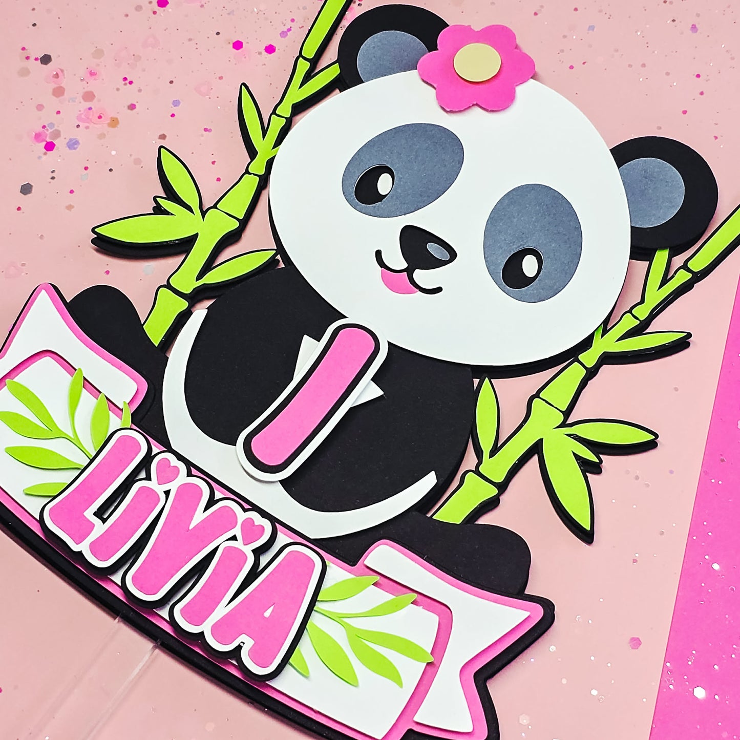 Cake Topper Petite Panda