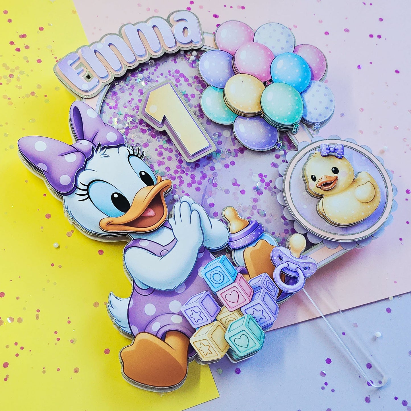 Cake Topper Bébé Daisie
