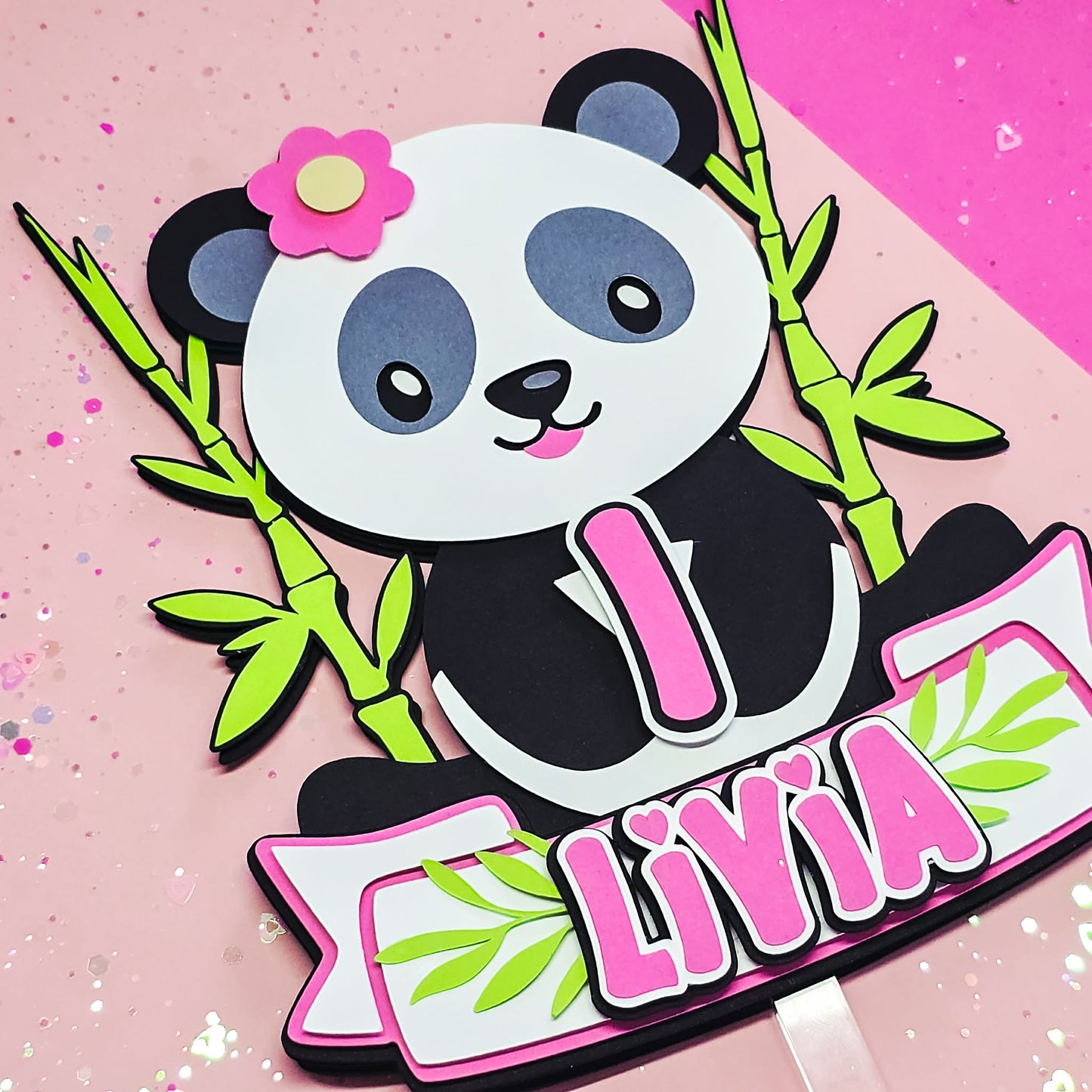 Cake Topper Petite Panda