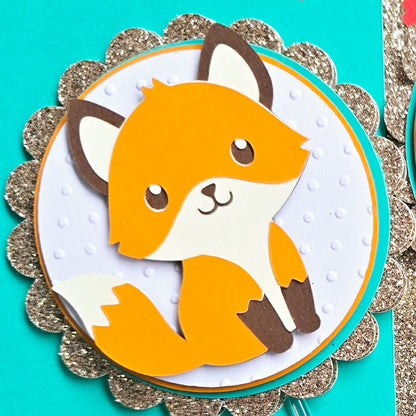 Cupcake Topper Petit Renard