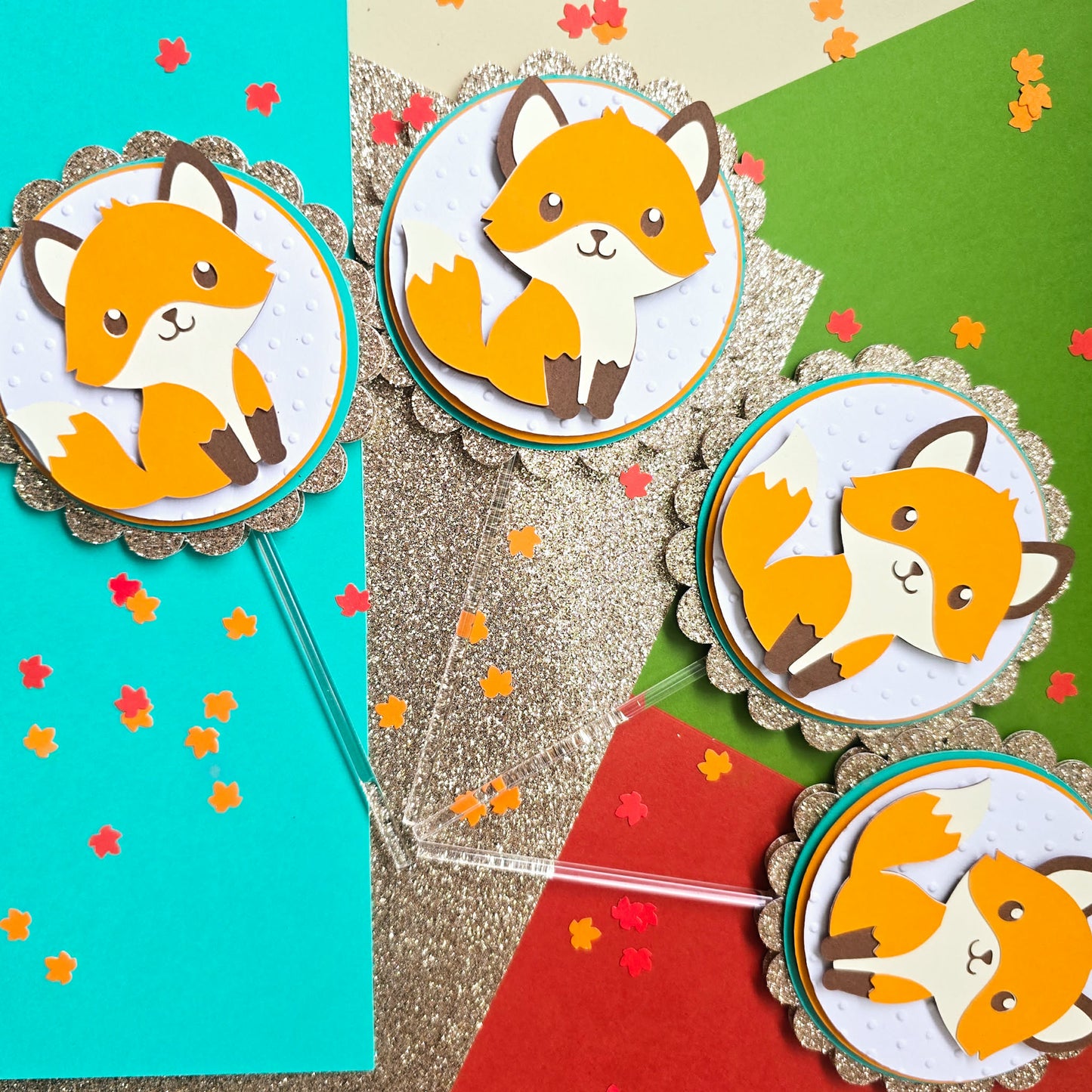 Cupcake Topper Petit Renard