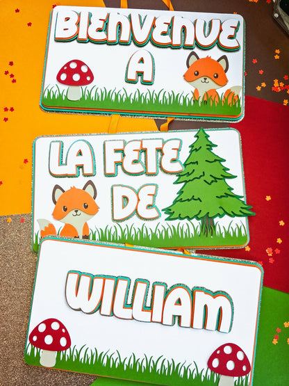 Affiche de Porte Petit Renard